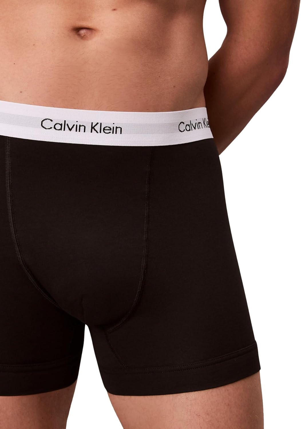 Cueca Boxer Masculina Pack 3 Trunks Em Algodão Elástico